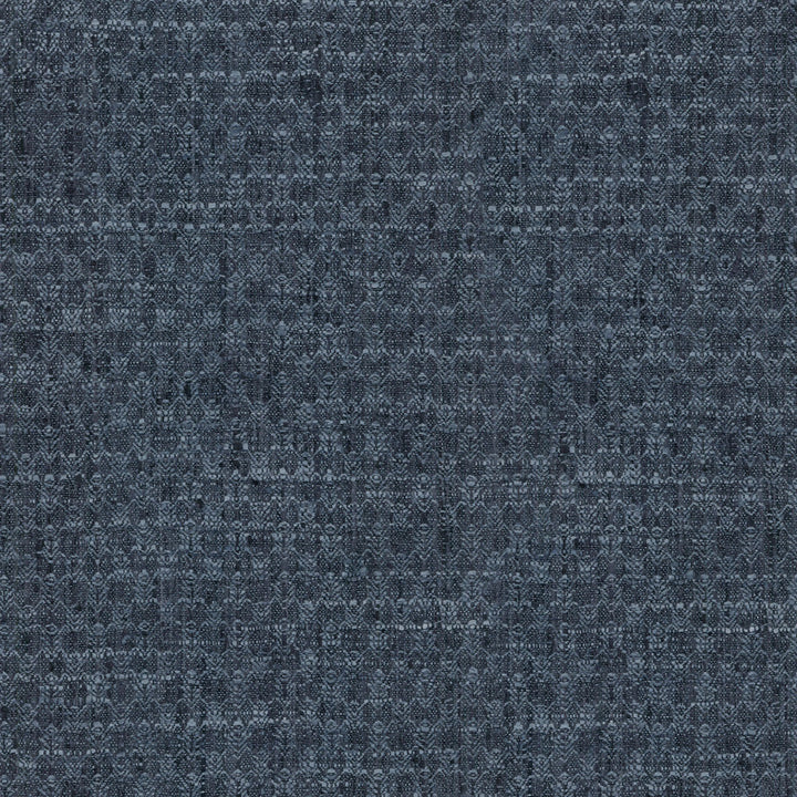 Calvia Indigo 250660 by ED Ellen DeGeneres Designer Fabric - 100% Polyester (55% Recycled PlY Yarn) INDIA 51000 Horizontal: 0.75 and Vertical: 0.75 54 - Swanky Fabrics -