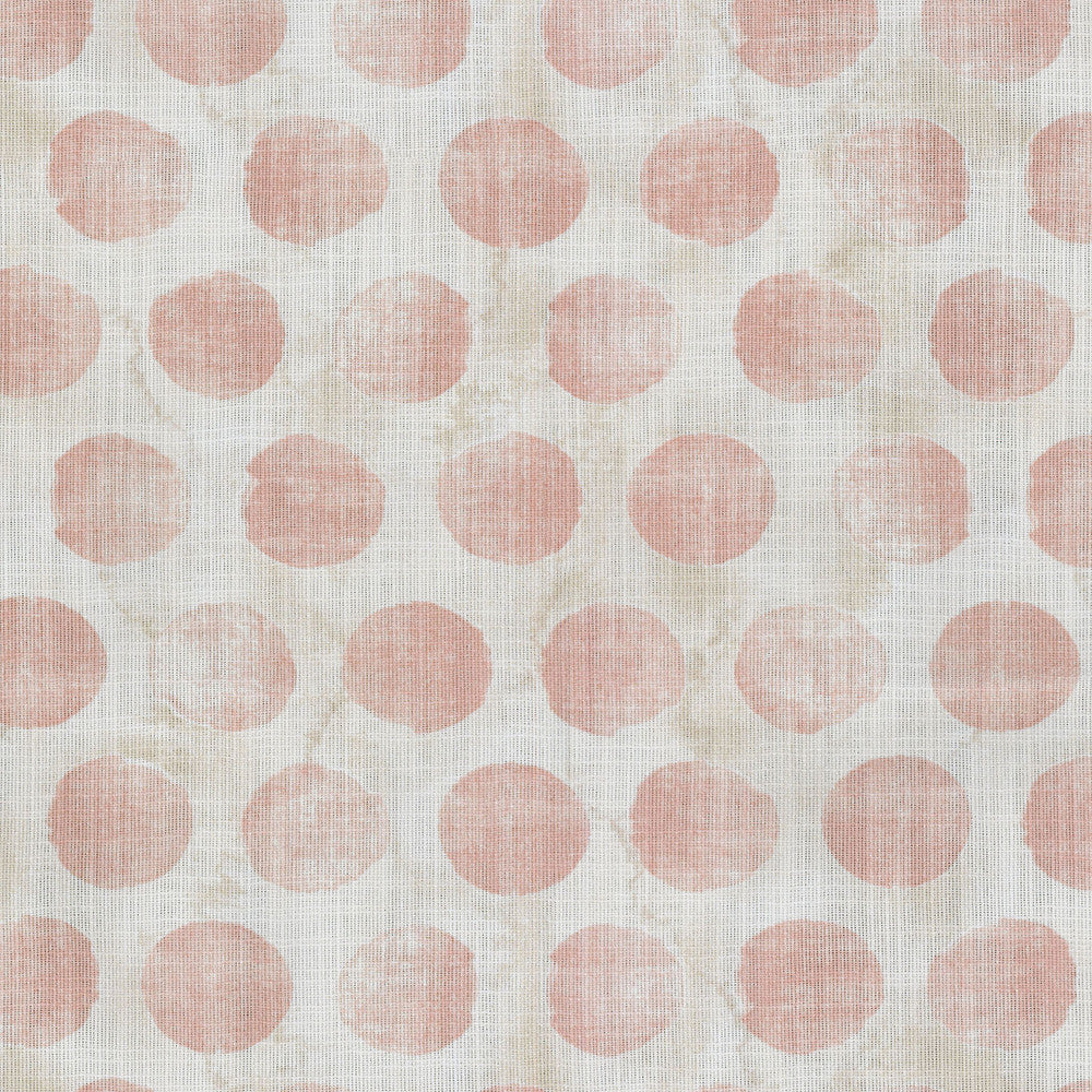 Selva Spots Blush 250702 by ED Ellen DeGeneres Designer Fabric - 100%Cotton CHINA 42000 Horizontal: 13.5 and Vertical: 13.5 54 - Swanky Fabrics -