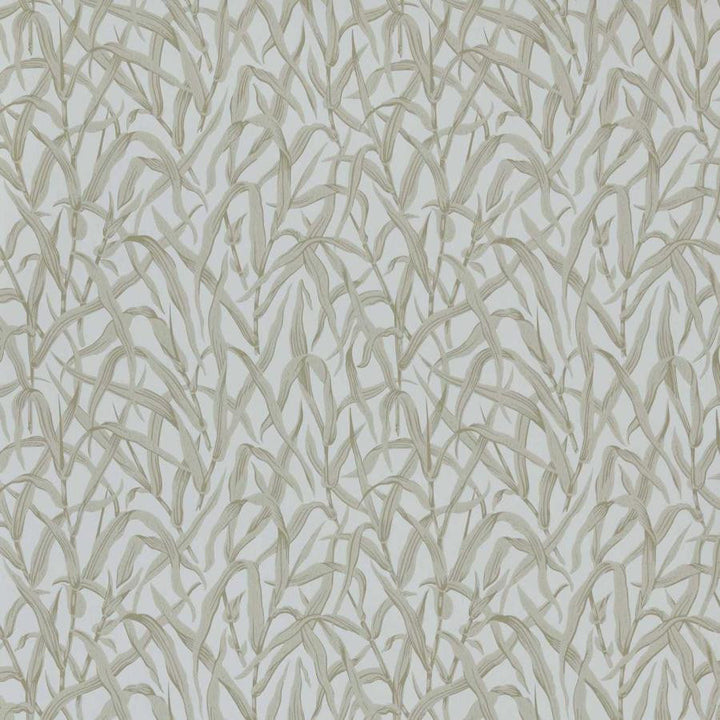 Ornamental Grasses (Wp) # 02 Natural by 1838 Wallcoverings Designer Wallpaper V&A Decorative Papers Iii STRAIGHT PASTE THE WALL UNITED KINGDOM V-21" 20.5"X11YD - Swanky Fabrics -