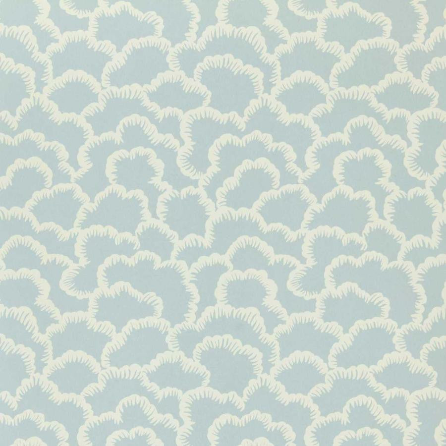 Stratus (Wp) # 02 Sky by 1838 Wallcoverings Designer Wallpaper V&A Decorative Papers Iii STRAIGHT PASTE THE WALL UNITED KINGDOM V-12.5" 20.5"X11YD - Swanky Fabrics -