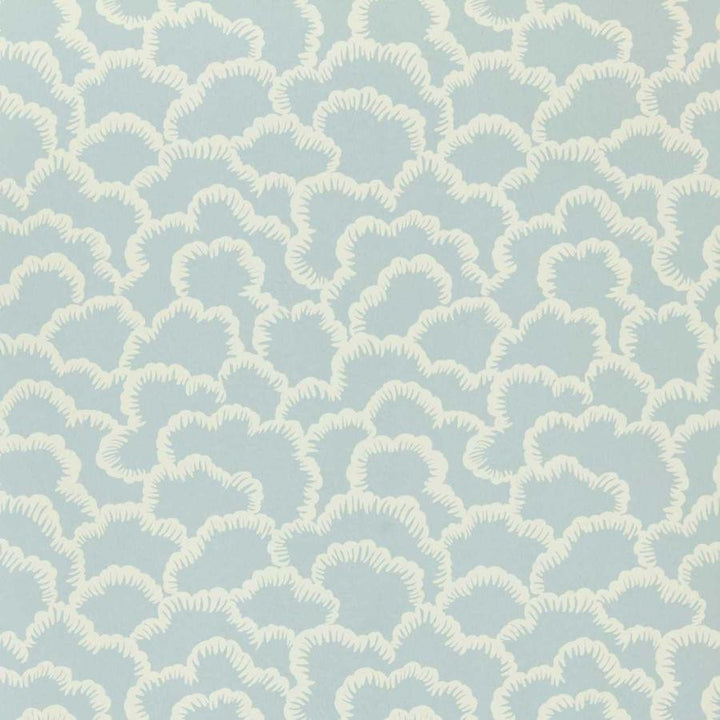 Stratus (Wp) # 02 Sky by 1838 Wallcoverings Designer Wallpaper V&A Decorative Papers Iii STRAIGHT PASTE THE WALL UNITED KINGDOM V-12.5" 20.5"X11YD - Swanky Fabrics -