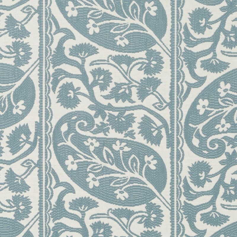 Robert Allen Fabric Chenova Blue Pine 5 3/4 Yards