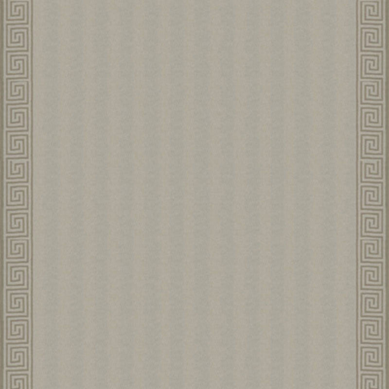 Greek Key Embroidery Pebble And Taupe 25800 by Schumacher Designer Fabric AU NATUREL COTTON 75% LINEN 25% BELGIUM MARTINDALE 20,000 </p><p>Repeat: Horizontal: and Vertical: 4 1/4" (11CM) 57 - Swanky Fabrics -