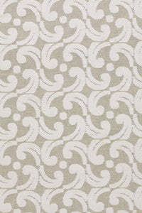 Baroque Cutwork Natural 2608480 by Schumacher Designer Fabric