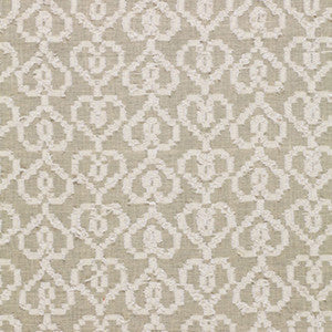 Heart Cutwork Natural 2608610 by Schumacher Designer Fabric
