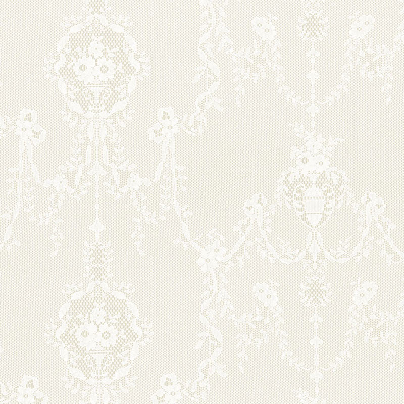 Stephanie'S Lace Champagne 2609790 by Schumacher Designer Fabric RADIANCE SHEERS COTTON 95% POLYESTER 5% SCOTLAND </p><p>Repeat: Horizontal: 29" (74CM) and Vertical: 24" (61CM) 59.75 - Swanky Fabrics -
