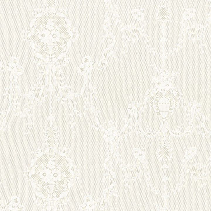 Stephanie'S Lace Champagne 2609790 by Schumacher Designer Fabric RADIANCE SHEERS COTTON 95% POLYESTER 5% SCOTLAND </p><p>Repeat: Horizontal: 29" (74CM) and Vertical: 24" (61CM) 59.75 - Swanky Fabrics -