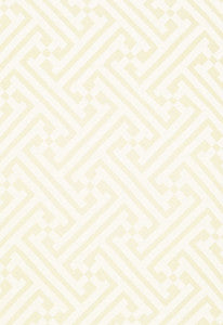 Dhari Cutwork White Natural 2611900 by Schumacher Designer Fabric