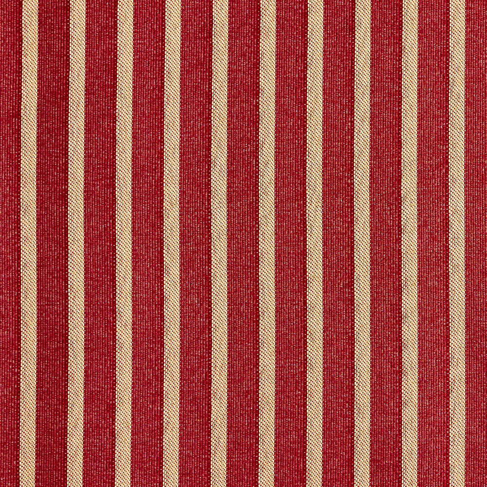 2616 Crimson/Stripe by Charlotte Designer Fabric Uptown Jacquards VI 100% Woven Polyester Asia Exceeds 120,000 Wyzenbeek Rubs (Heavy Duty) </p><p>Repeat: Horizontal: .5" 54 Inches - Swanky Fabrics -