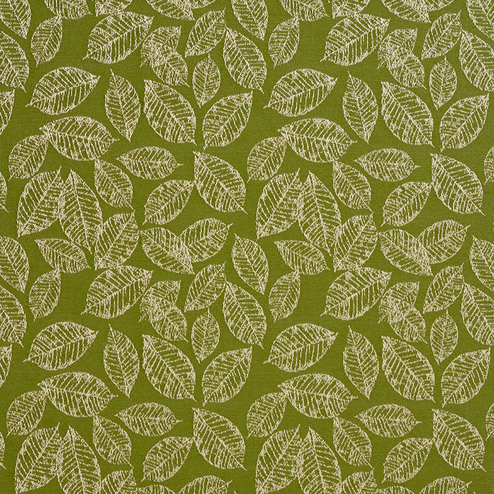 2622 Fern/Leaf by Charlotte Designer Fabric Uptown Jacquards VI 100% Woven Polyester Asia Exceeds 70,000 Wyzenbeek Rubs (Heavy Duty) Horizontal: 7" x Vertical: 7.5" 54 Inches - Swanky Fabrics -