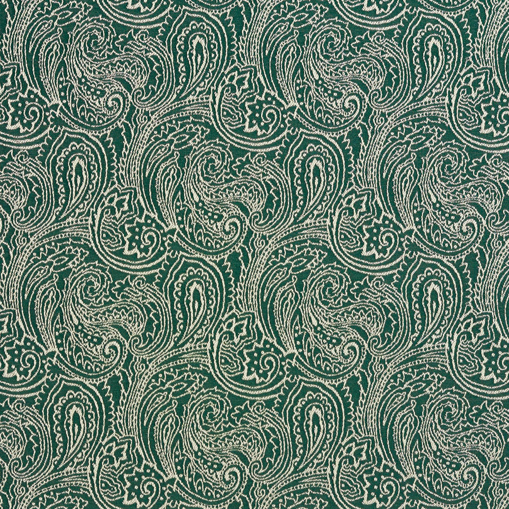 2628 Alpine/Paisley by Charlotte Designer Fabric Uptown Jacquards VI 100% Woven Polyester Asia Exceeds 80,000 Wyzenbeek Rubs (Heavy Duty) </p><p>Repeat: Horizontal: 6.75 " x Vertical: 7.5" 54 Inches - Swanky Fabrics -