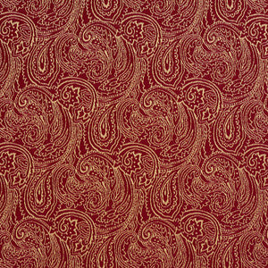 2634 Crimson/Paisley by Charlotte Designer Fabric