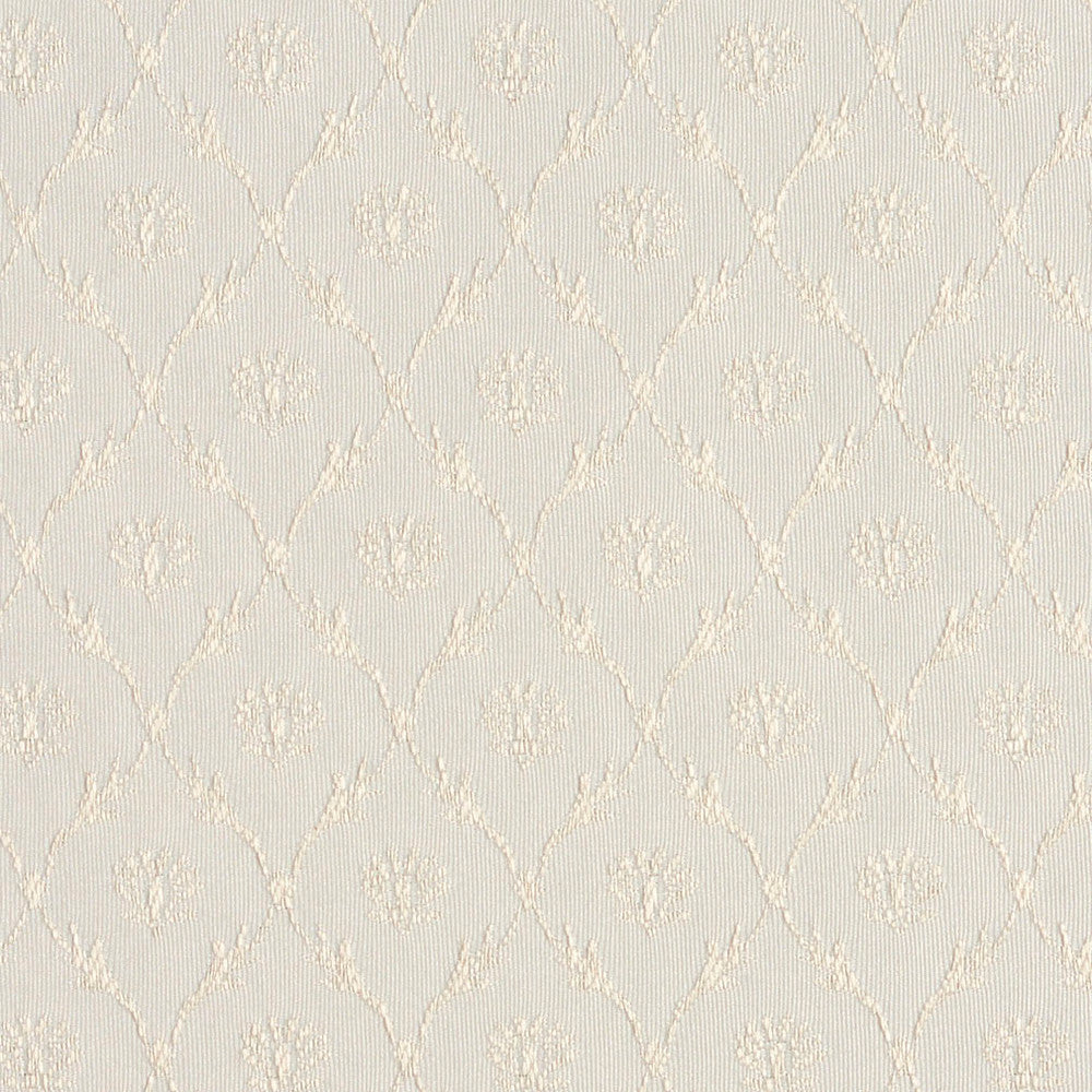 2638 Oyster/Trellis by Charlotte Designer Fabric Uptown Jacquards VI 100% Woven Polyester Asia Exceeds 120,000 Wyzenbeek Rubs (Heavy Duty) </p><p>Repeat: Horizontal: 1.5" x Vertical: 1.5" 54 Inches - Swanky Fabrics -