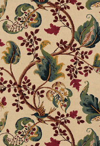 Fox Hollow Document Natural 2639642 by Schumacher Designer Fabric