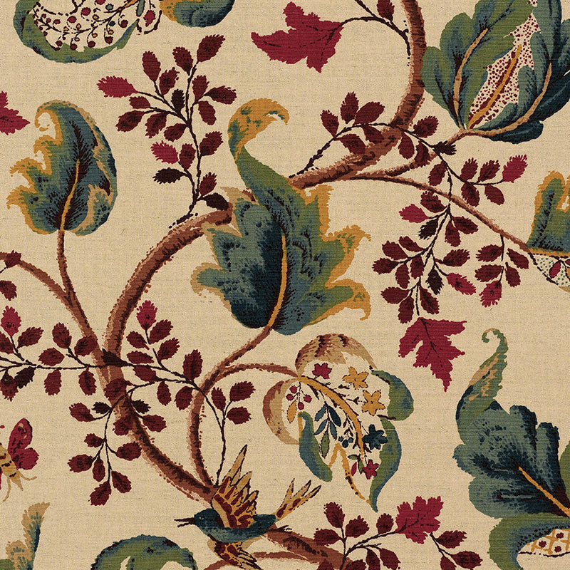 Fox Hollow Document Natural 2639642 by Schumacher Designer Fabric ARCHIVE / LINEN PRINTS LINEN 59% COTTON 41% CZECH REPUBLIC </p><p>Repeat: Horizontal: 26 5/8" (68CM) and Vertical: 27" (69CM) 56 - Swanky Fabrics -