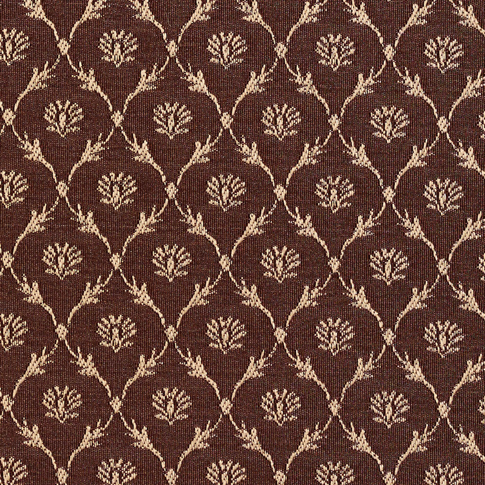 2639 Sable/Trellis by Charlotte Designer Fabric Uptown Jacquards VI 100% Woven Polyester Asia Exceeds 120,000 Wyzenbeek Rubs (Heavy Duty) </p><p>Repeat: Horizontal: 1.5" x Vertical: 1.5" 54 Inches - Swanky Fabrics -