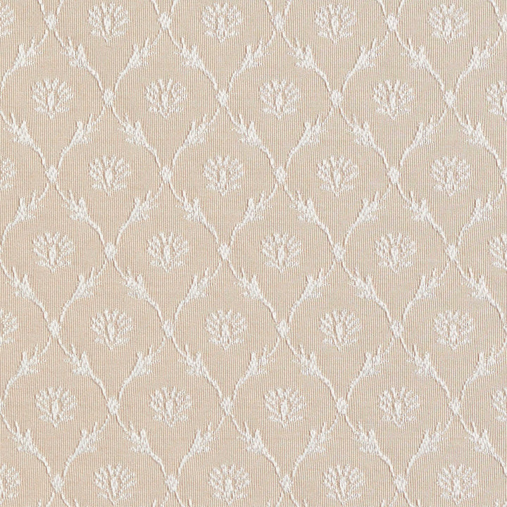2641 Linen/Trellis by Charlotte Designer Fabric Uptown Jacquards VI 100% Woven Polyester Asia Exceeds 70,000 Wyzenbeek Rubs (Heavy Duty) Horizontal: 1.5" x Vertical: 1.5" 54 Inches - Swanky Fabrics -