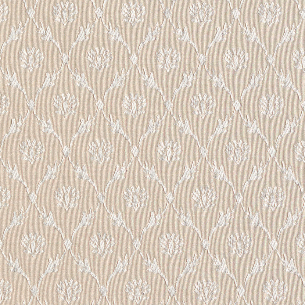 2641 Linen/Trellis by Charlotte Designer Fabric Uptown Jacquards VI 100% Woven Polyester Asia Exceeds 120,000 Wyzenbeek Rubs (Heavy Duty) </p><p>Repeat: Horizontal: 1.5" x Vertical: 1.5" 54 Inches - Swanky Fabrics -
