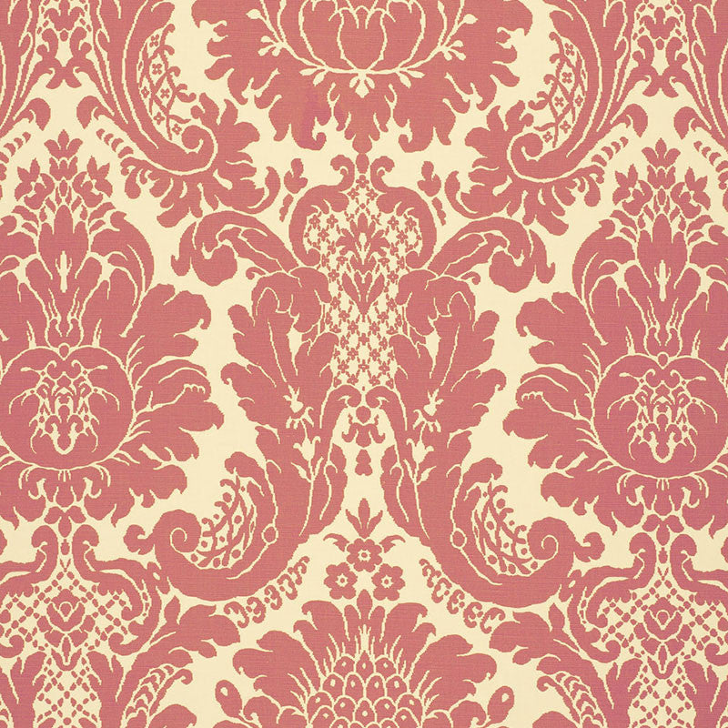 Harmon Manor Ii Pink 2643540 by Schumacher Designer Fabric DEC WALK MISC See Sample BELGIUM NOT APPLICABLE </p><p>Repeat: Horizontal: LEGACY UDC ADD and Vertical: 32 1/4" (82CM) 53 1/2" WIDE (136CM) - Swanky Fabrics -