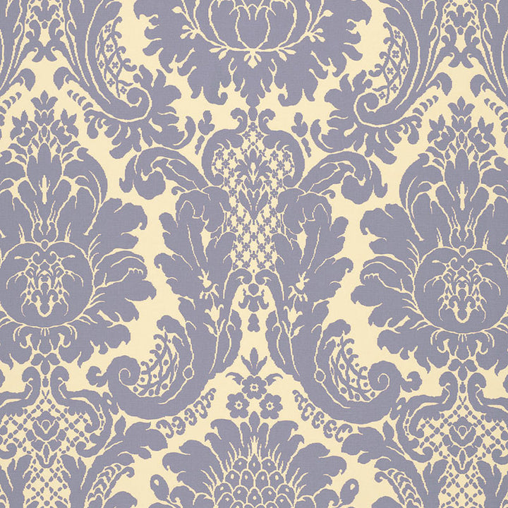 Harmon Manor Ii Blue 2643543 by Schumacher Designer Fabric DEC WALK MISC LINEN 55% COTTON 45% BELGIUM </p><p>Repeat: Horizontal: 27" (69CM) and Vertical: 32 1/4" (82CM) 53.5 - Swanky Fabrics -