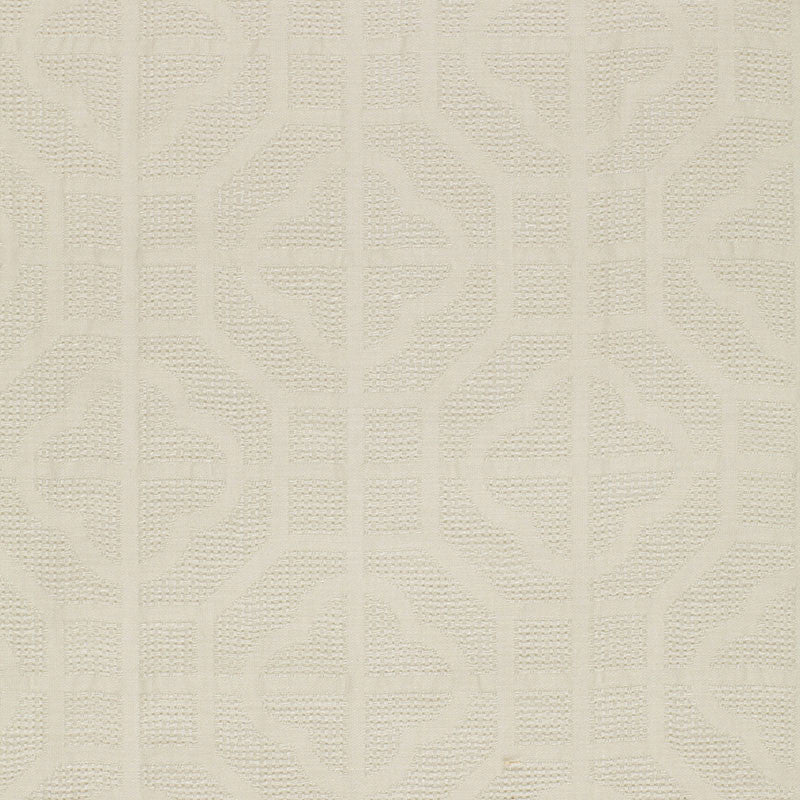 Crossbridge Casement Ivory 2643590 by Schumacher Fabric Schumacher Fabric Crossbridge Casement Ivory 2643590Fabric COTTON 51% UNITED STATES OF AMERICA </p><p>Repeat: H: HORZ. 6 7/8" (17CM) , V: VERT. 6 5/8" (17CM) 53 - Fabric Carolina -