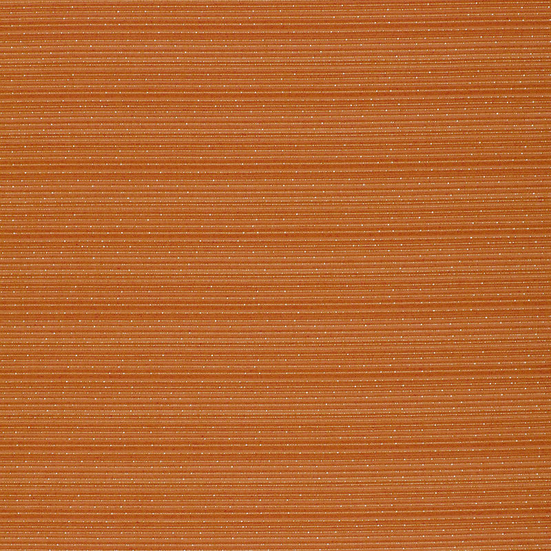 Sparkle Strie Tangerine 2643710 by Schumacher Designer Fabric OPULENT TEXTURES COTTON 61% VISCOSE 39% FRANCE MARTINDALE 19,000 </p><p>Repeat: Horizontal: 3 1/2" (9CM) and Vertical: 3 1/2" (9CM) 56 - Swanky Fabrics -