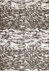 Serengeti Silk Black & White 2643850 by Schumacher Designer Fabric