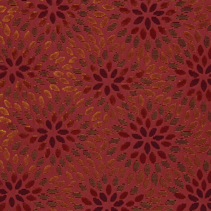 Kiku Silk Velvet Cerise & Cinnabar 2644282 by Schumacher Fabric Schumacher Fabric Kiku Silk Velvet Cerise & Cinnabar 2644282Fabric SILK 49% INDIA </p><p>Repeat: H: HORZ. 12 3/4" (32CM) , V: VERT. 12 1/4" (31CM) 54 - Fabric Carolina -