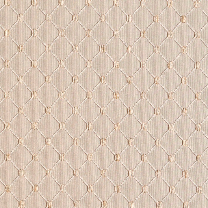 2650 Linen/Diamond by Charlotte Designer Fabric Uptown Jacquards VI 100% Woven Polyester Asia Exceeds 70,000 Wyzenbeek Rubs (Heavy Duty) Horizontal: 1.75" x Vertical: 1.5" 54 Inches - Swanky Fabrics -
