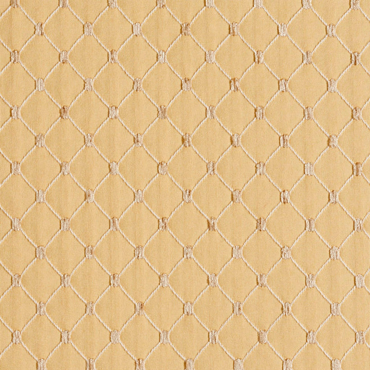 2653 Flax/Diamond by Charlotte Designer Fabric Uptown Jacquards VI 100% Woven Polyester Asia Exceeds 70,000 Wyzenbeek Rubs (Heavy Duty) Horizontal: 1.75" x Vertical: 1.5" 54 Inches - Swanky Fabrics -