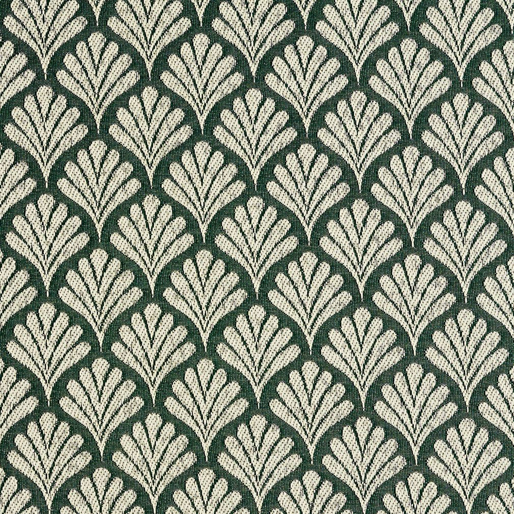 2655 Alpine/Fan by Charlotte Designer Fabric Uptown Jacquards VI 100% Woven Polyester Asia Exceeds 70,000 Wyzenbeek Rubs (Heavy Duty) Horizontal: 1.75" x Vertical: 1.5" 54 Inches - Swanky Fabrics -