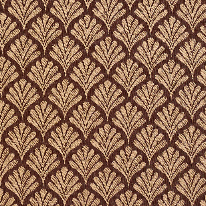 2657 Sable/Fan by Charlotte Designer Fabric Uptown Jacquards VI 100% Woven Polyester Asia Exceeds 70,000 Wyzenbeek Rubs (Heavy Duty) Horizontal: 1.75" x Vertical: 1.5" 54 Inches - Swanky Fabrics -