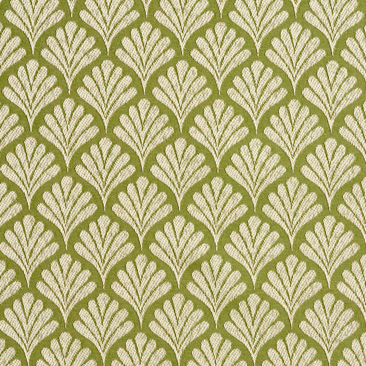 2658 Fern/Fan by Charlotte Designer Fabric Uptown Jacquards VI 100% Woven Polyester Asia Exceeds 70,000 Wyzenbeek Rubs (Heavy Duty) Horizontal: 1.75" x Vertical: 1.5" 54 Inches - Swanky Fabrics -