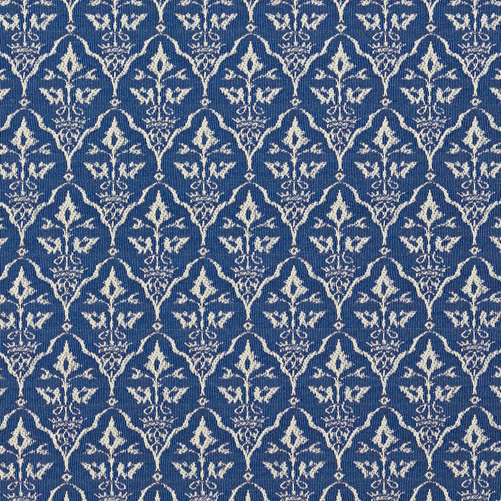 2663 Wedgewood/Cameo by Charlotte Designer Fabric Uptown Jacquards VI 100% Woven Polyester Asia Exceeds 70,000 Wyzenbeek Rubs (Heavy Duty) Horizontal: 1.5" x Vertical: 2.75" 54 Inches - Swanky Fabrics -