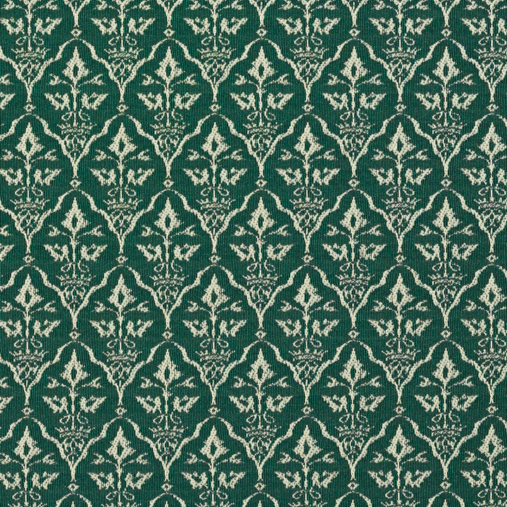 2664 Alpine/Cameo by Charlotte Designer Fabric Uptown Jacquards VI 100% Woven Polyester Asia Exceeds 70,000 Wyzenbeek Rubs (Heavy Duty) Horizontal: 1.5" x Vertical: 2.75" 54 Inches - Swanky Fabrics -
