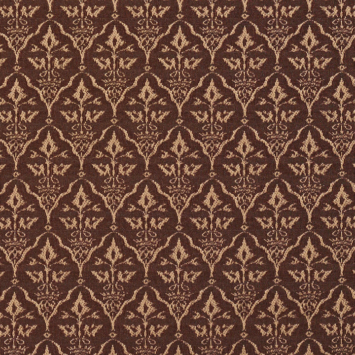 2666 Sable/Cameo by Charlotte Designer Fabric Uptown Jacquards VI 100% Woven Polyester Asia Exceeds 70,000 Wyzenbeek Rubs (Heavy Duty) Horizontal: 1.5" x Vertical: 2.75" 54 Inches - Swanky Fabrics -