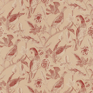 Katmandu Wine 2700204 by Schumacher Designer Wallcovering