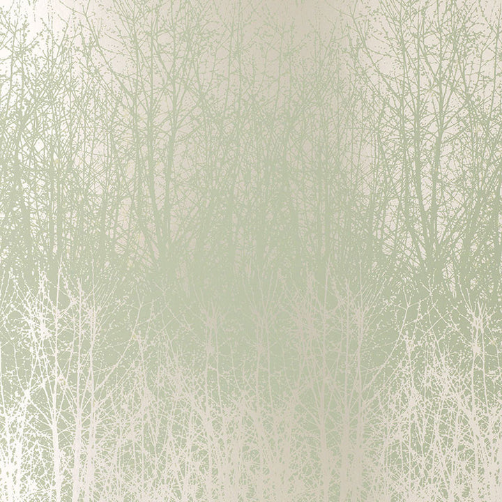 Birches Aqua/Silver 2707241 by Schumacher Designer Wallpaper DEC WALK FALL 2005 WLCVR Paper 0 UNITED STATES OF AMERICA </p><p>Repeat: Horizontal: 13 1/2" (34CM) and Vertical: 32" (81CM) 27 - Swanky Fabrics -