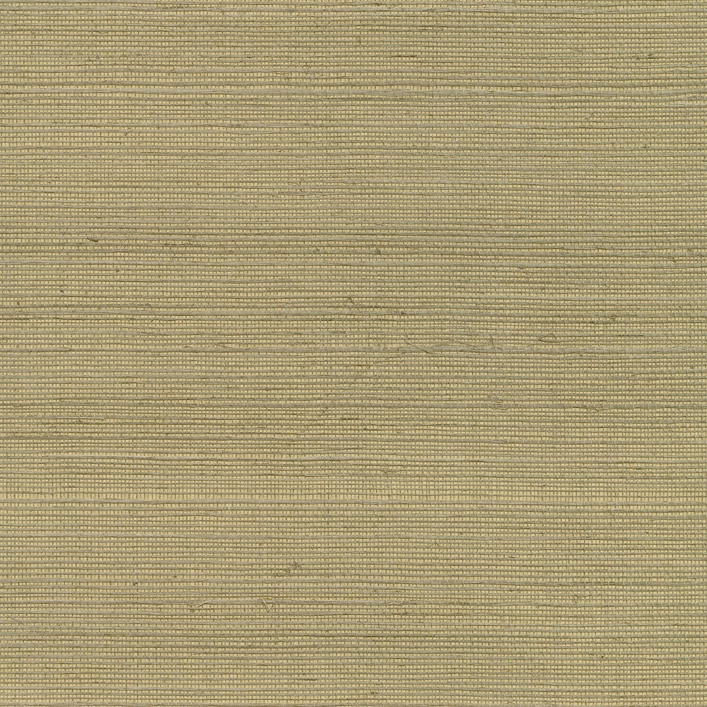 Luoma Light Brown Sisal Grasscloth Wallpaper by Kenneth James Designer Canton Road Covers about 72 square feet 36-in by 24-ft long roll Unpasted 0 - Swanky Fabrics -