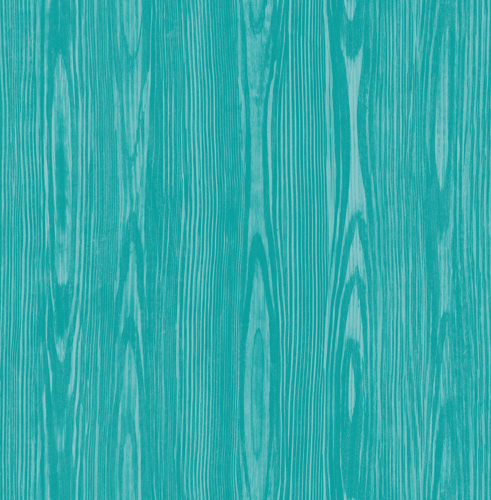 Illusion Aqua Faux Wood Wallpaper by A-Street Prints Designer Solstice Covers about 56.4 square feet 20.5-in by 33-ft long roll Unpasted 10.4 - Swanky Fabrics -
