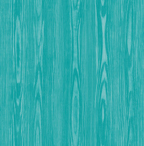 Illusion Aqua Faux Wood Wallpaper by A-Street Prints Designer