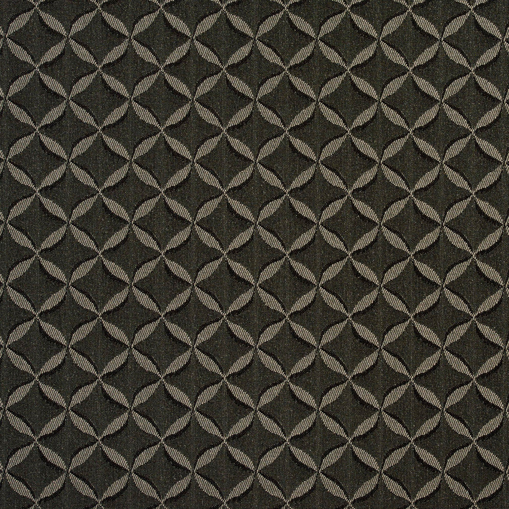 2755 Charcoal by Charlotte Designer Fabric Durables II 100% Woven Polyester Made In USA Exceeds 100,000 Wyzenbeek Rubs (Heavy Duty) Horizontal: 1" x Vertical: 1" 54 Inches - Swanky Fabrics -