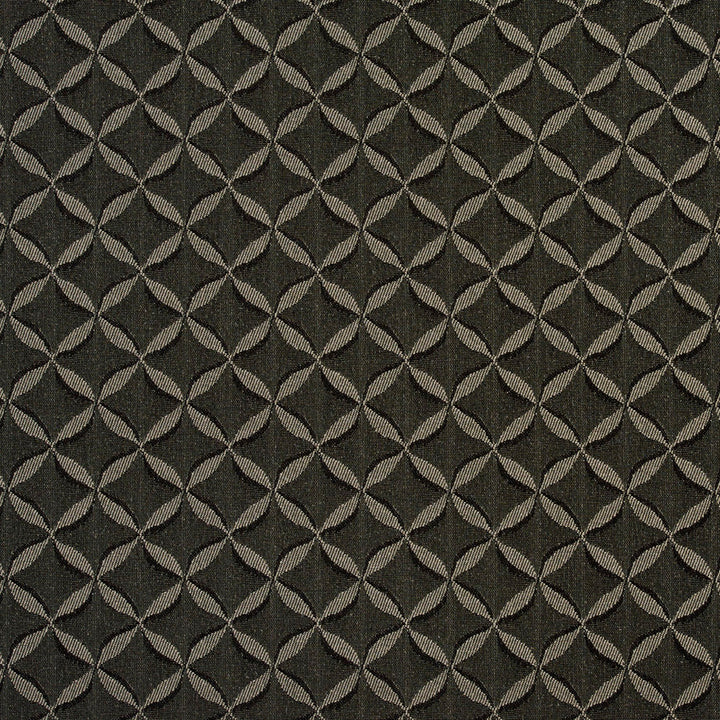 2755 Charcoal by Charlotte Designer Fabric Durables II 100% Woven Polyester Made In USA Exceeds 100,000 Wyzenbeek Rubs (Heavy Duty) Horizontal: 1" x Vertical: 1" 54 Inches - Swanky Fabrics -