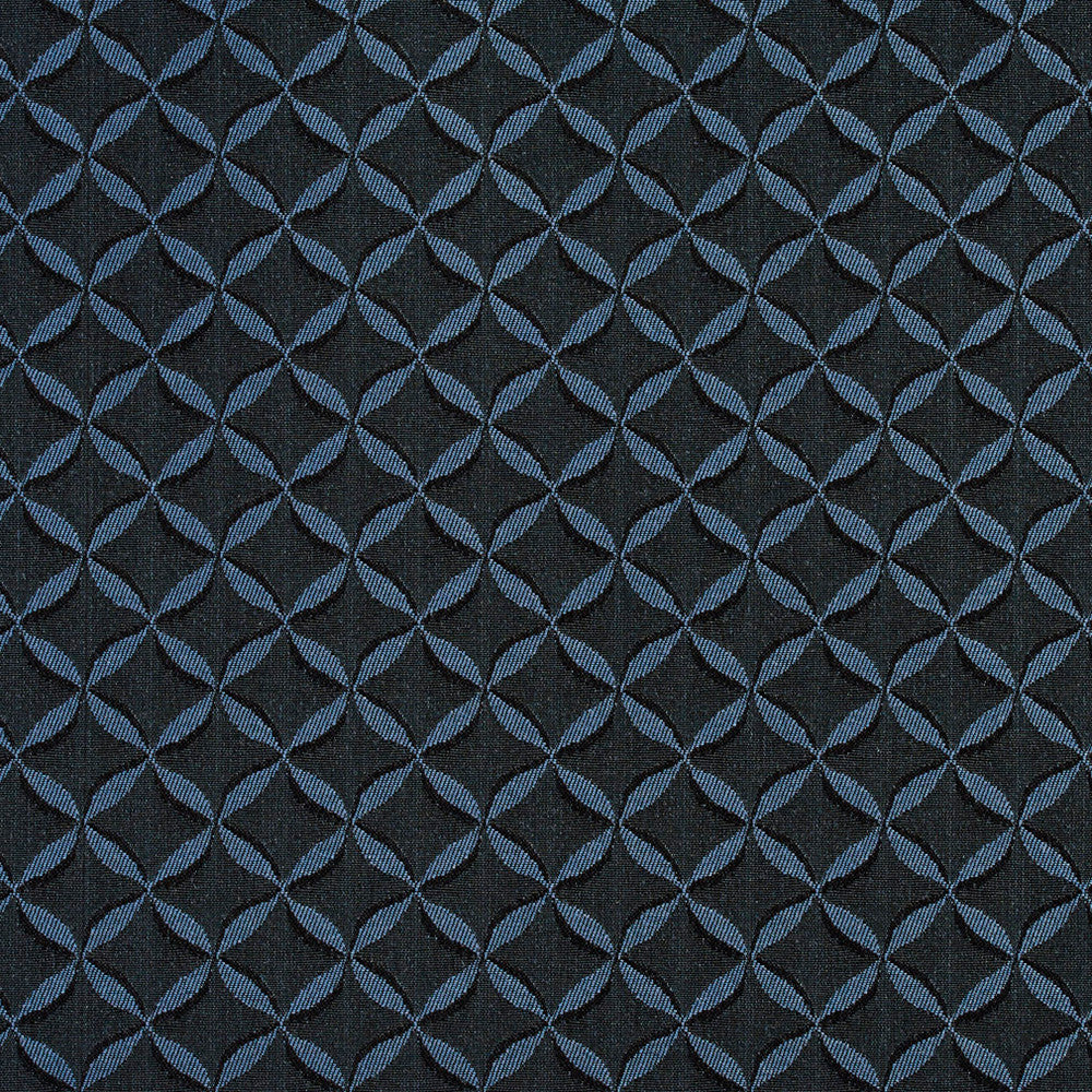 2757 Baltic by Charlotte Designer Fabric Durables II 100% Woven Polyester Made In USA Exceeds 100,000 Wyzenbeek Rubs (Heavy Duty) Horizontal: 1" x Vertical: 1" 54 Inches - Swanky Fabrics -