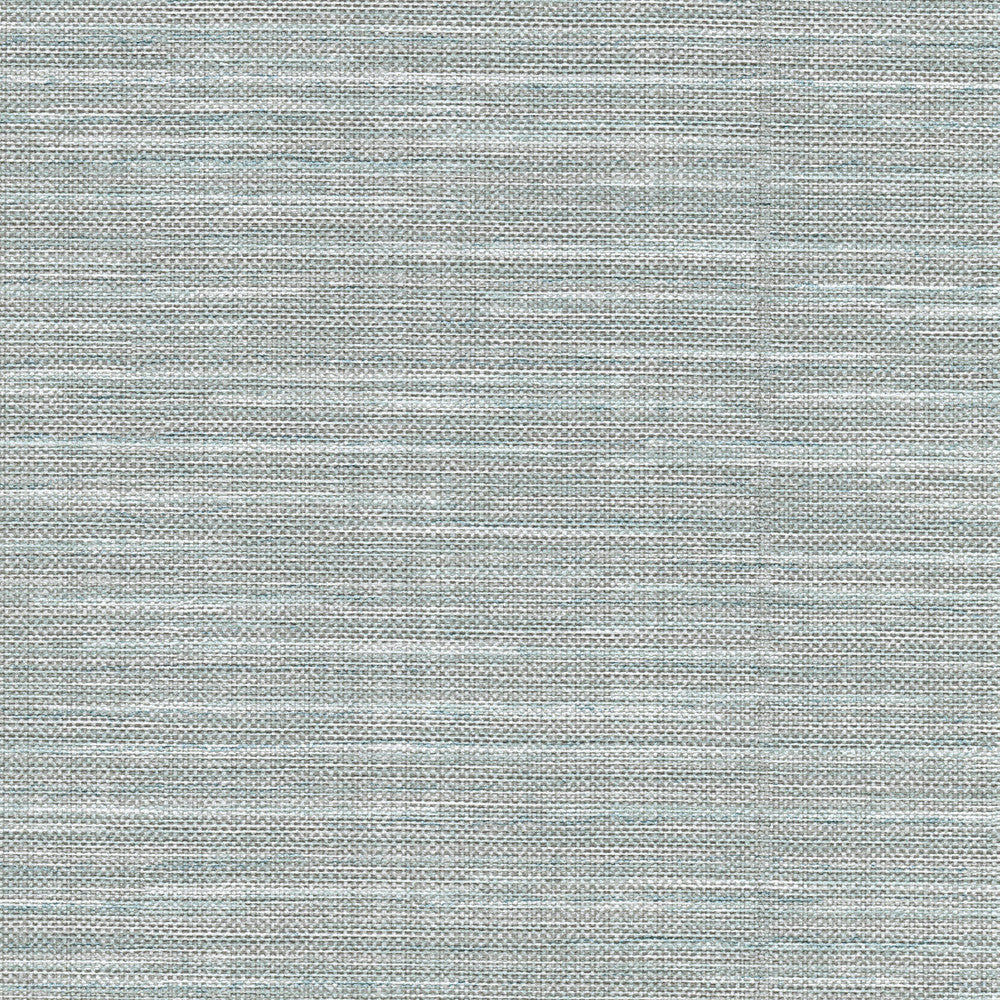 Bay Ridge Blue Faux Grasscloth Wallpaper by Warner Designer Textures & Weaves Covers about 60.8 square feet 27-in by 27-ft long roll Unpasted 0 - Swanky Fabrics -
