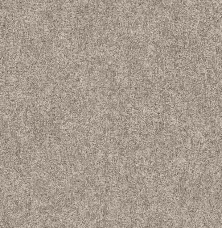 Ludisia Brown Brushstroke Texture Wallpaper by Brewster Designer Kitchen & Bath Essentials Covers about 56.4 square feet 20.5-in by 33-ft long roll Unpasted 10.4 - Swanky Fabrics -