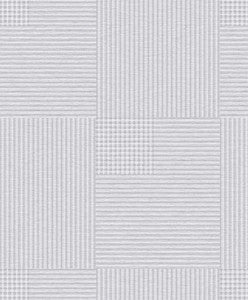 Ronald Off White Squares Wallpaper by Advantage Designer