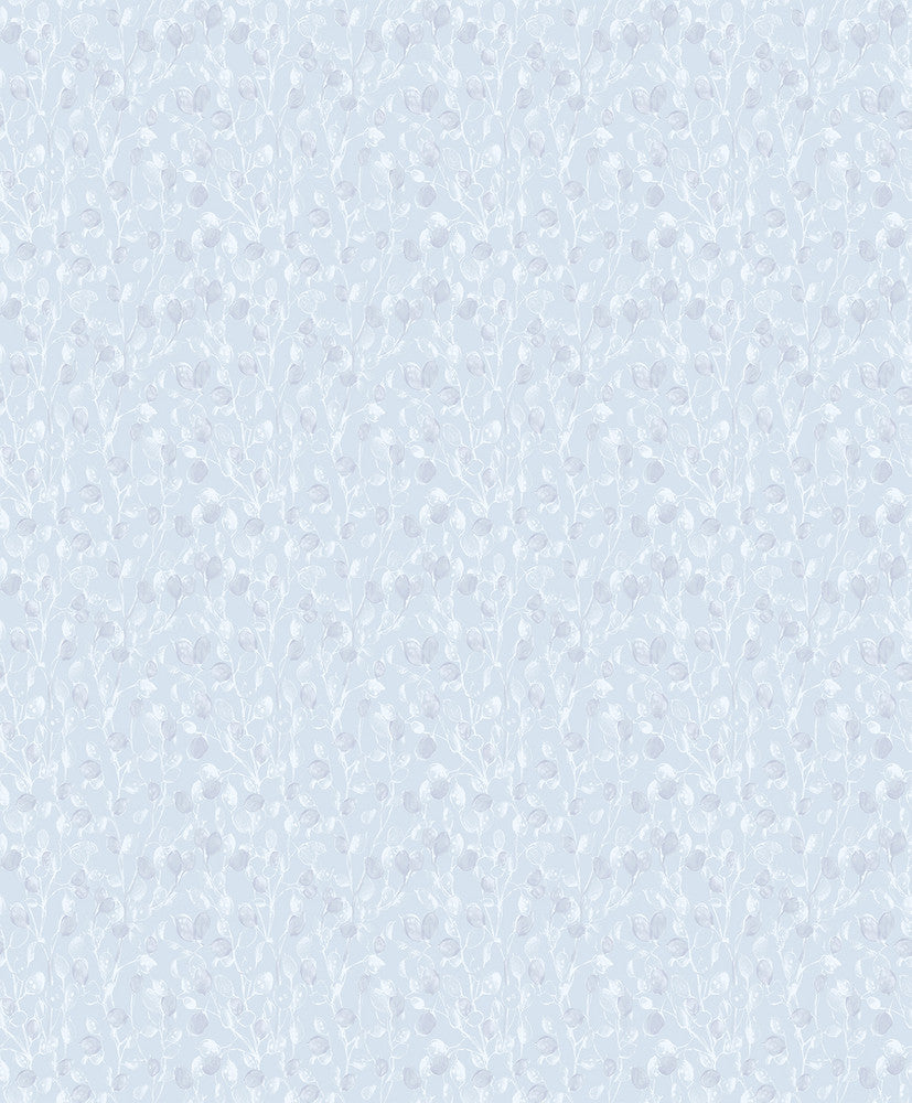 Vervain Mint Bud Wallpaper by Advantage Designer Nature Covers about 57.8 square feet 21-in by 33-ft long roll Unpasted 6.25 - Swanky Fabrics -