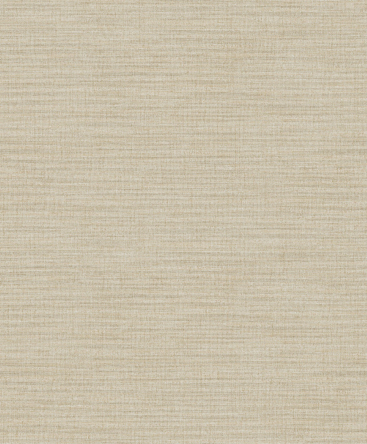 Ashleigh Neutral Linen Texture Wallpaper by Advantage Designer Surfaces Covers about 57.8 square feet 21-in by 33-ft long roll Unpasted 25 - Swanky Fabrics -