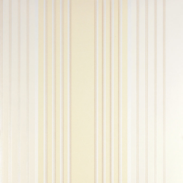 Vickie Light Yellow Stripe Wallpaper by Advantage Designer Surfaces Covers about 57.8 square feet 21-in by 33-ft long roll Unpasted 0 - Swanky Fabrics -